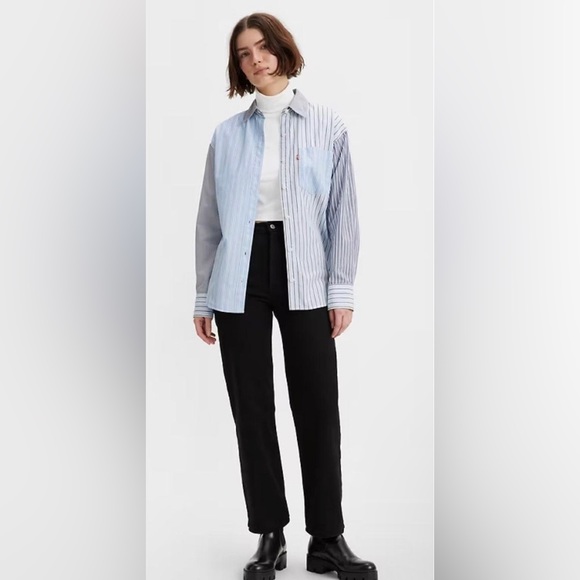 Levi’s straight leg black jeans - Picture 2 of 6